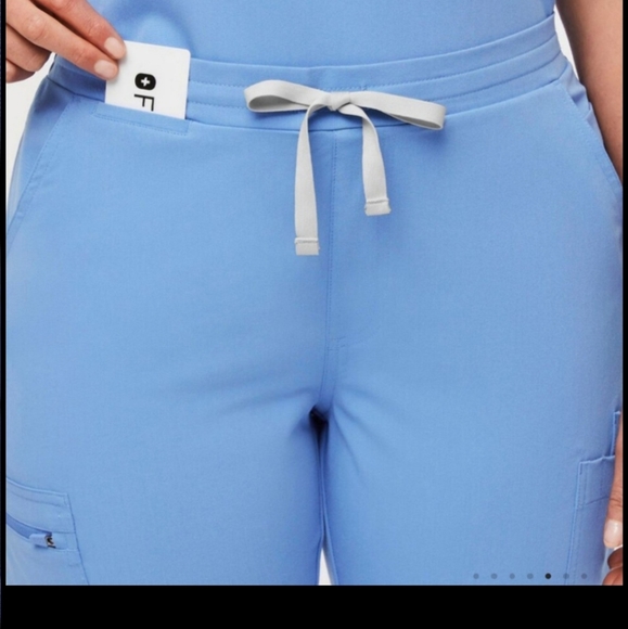 FIGS Scrub pants in ciel blue - Picture 5 of 6